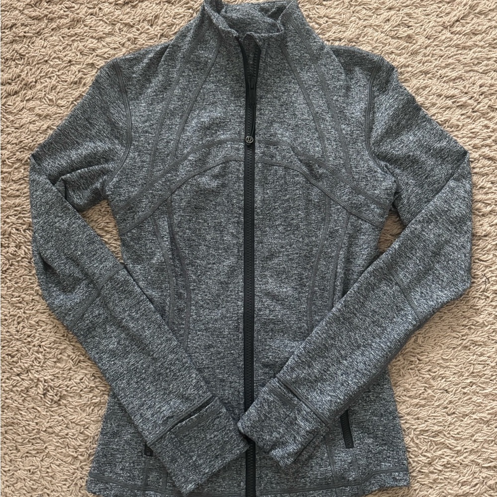Grey Lululemon Define Jacket